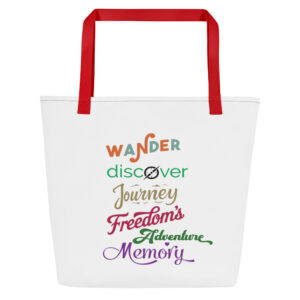 All-Over Print Large Tote Bag