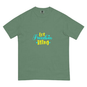Unisex garment-dyed heavyweight t-shirt