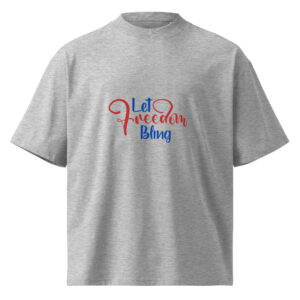 Unisex organic oversized high neck t-shirt